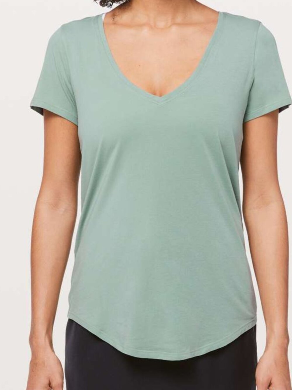 Lululemon Love Tee V Palm Court size 8